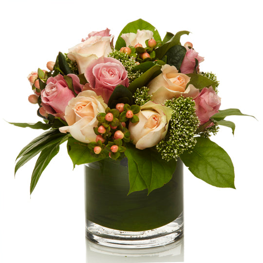 Premium Pink and Coral Floral Arrangment - H.Bloom