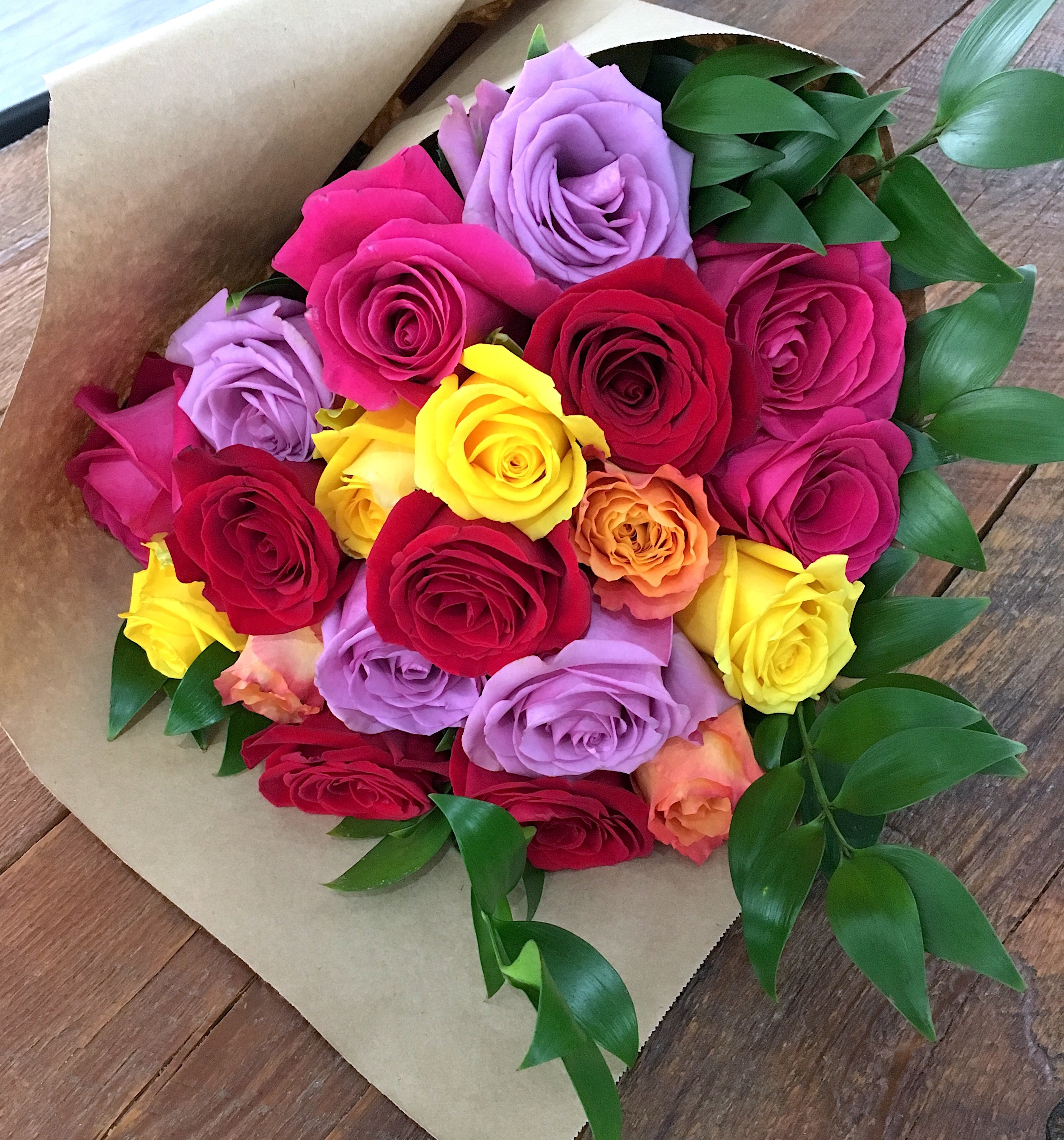 Rainbow Flowers Bouquet
