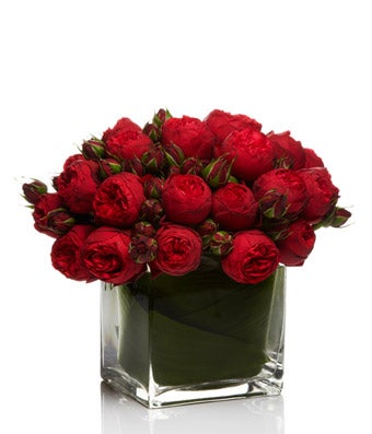 Luxury Red Rose Arrangement  - H.Bloom