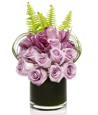 Luxury Lavender Rose Floral Arrangement  - H.Bloom