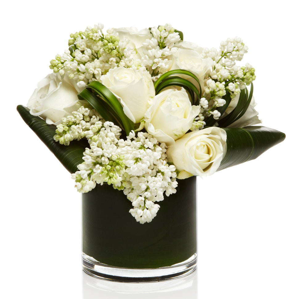 All White Luxury Floral Arrangement - H.Bloom
